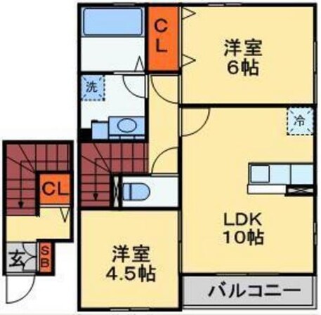 ロイヤルヒルズPの物件間取画像